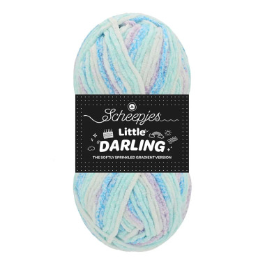 Scheepjes Little Darling Sprinkled Gradient – Fil dégradé doux pour amigurumi et crochet