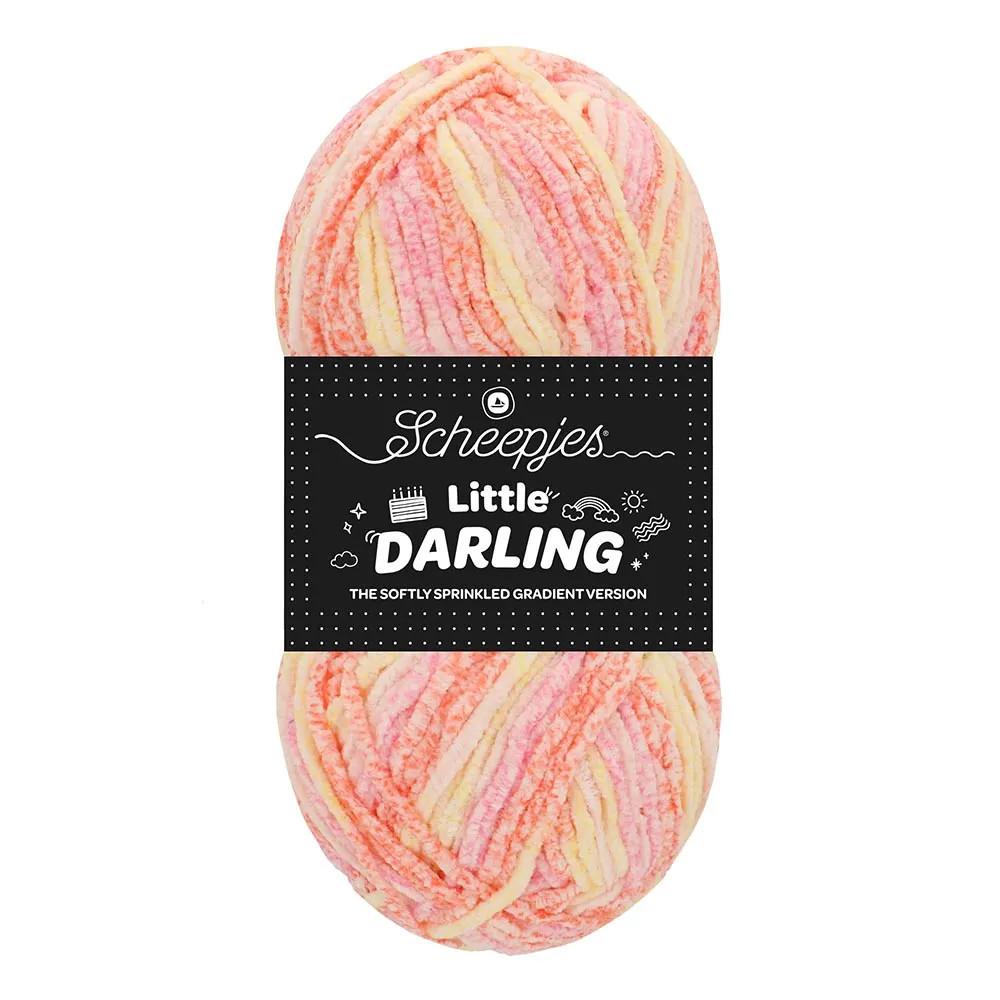 Scheepjes Little Darling Sprinkled Gradient – Fil dégradé doux pour amigurumi et crochet