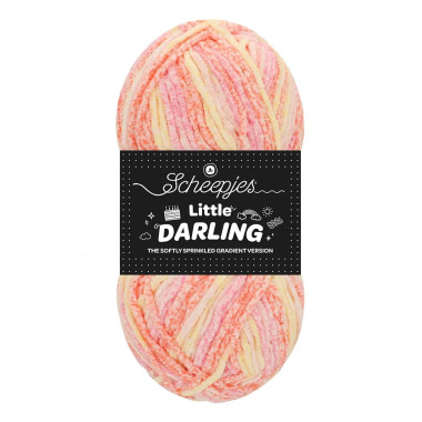Scheepjes Little Darling Sprinkled Gradient – Fil dégradé doux pour amigurumi et crochet