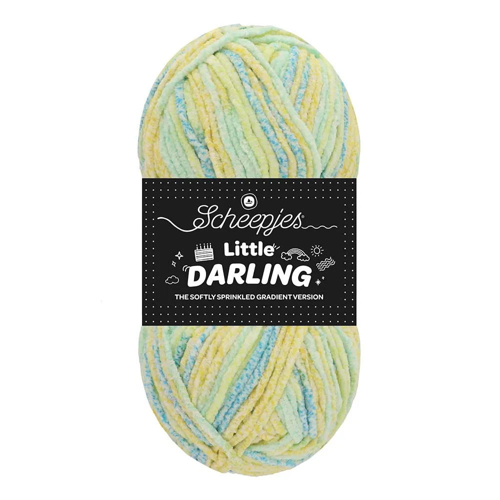 Scheepjes Little Darling Sprinkled Gradient – Fil dégradé doux pour amigurumi et crochet