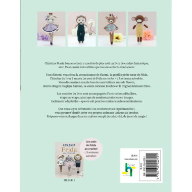 Naomi au crochet – Livre amigurumi avec 15 modèles d’animaux | Christine M. Sonnenschein