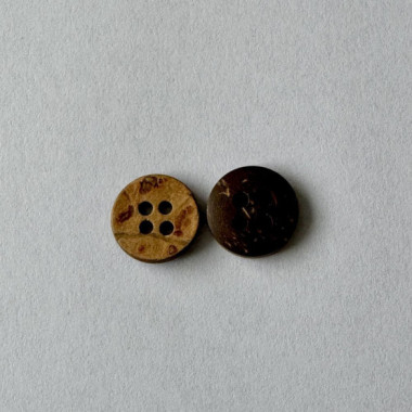 Bouton marron effet liège 14 mm - Découvrez des centaines de modèles !