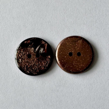 Bouton marron pailleté 22 mm - Découvrez des centaines de modèles !