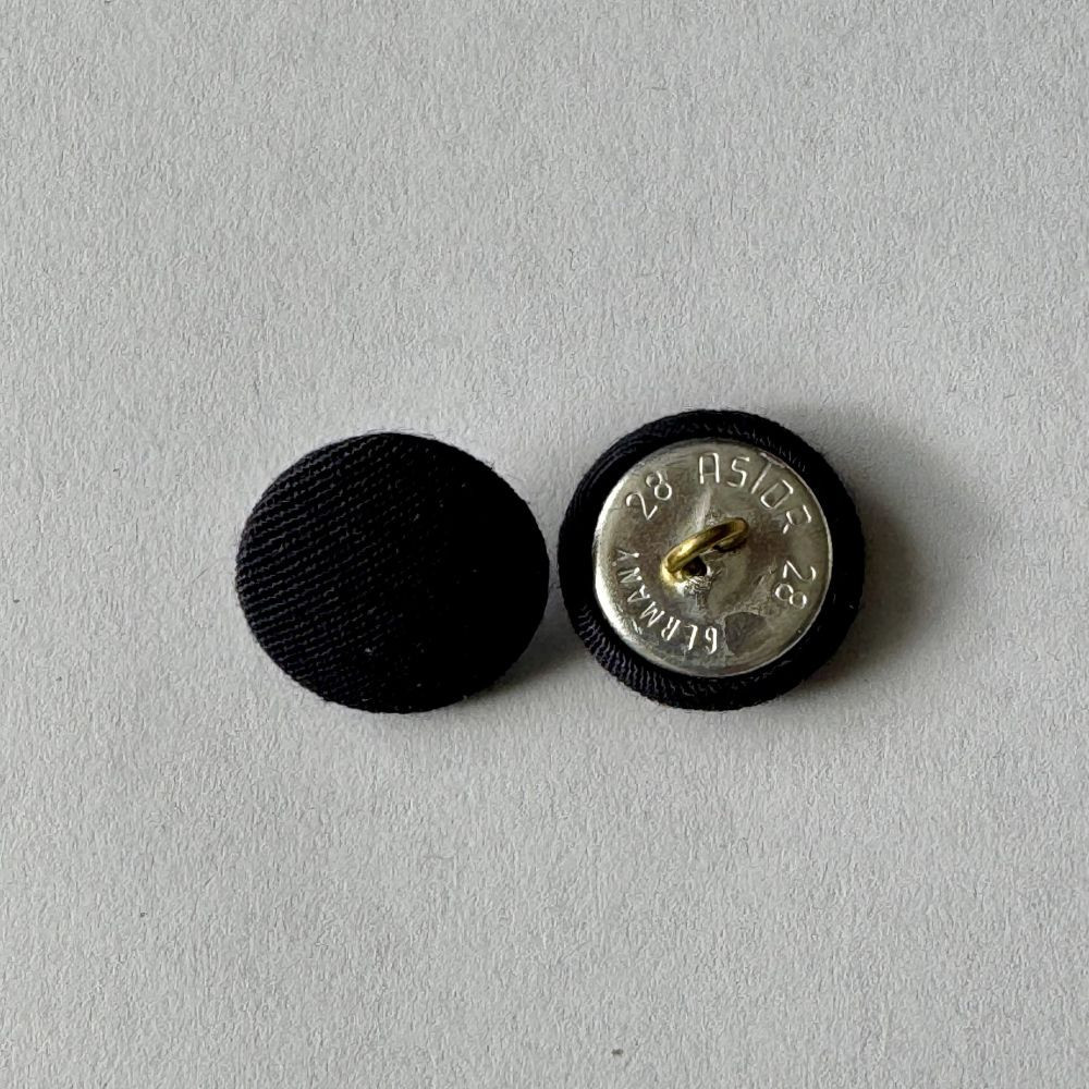 Bouton bleu marine en tissu 18 mm - Découvrez des centaines de modèles !