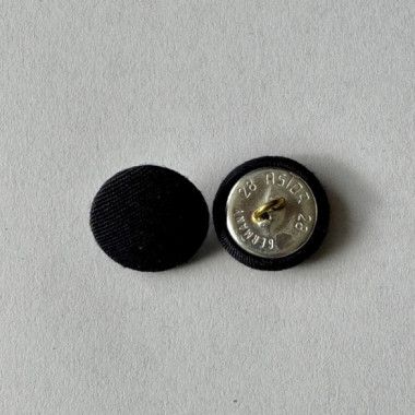Bouton bleu marine en tissu 18 mm - Découvrez des centaines de modèles !