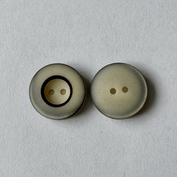 Bouton crème et noir 20 mm - Découvrez des centaines de modèles !