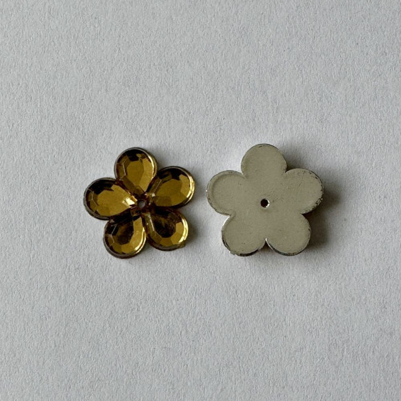Bouton fleur jaune 18 mm - Découvrez des centaines de modèles !