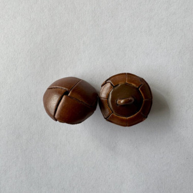 Bouton marron à queue effet cuir 22 mm - Découvrez des centaines de modèles !