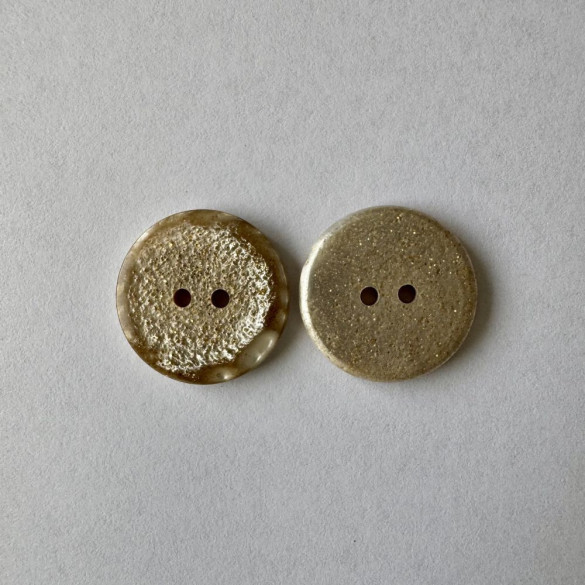 Bouton crème pailleté 22 mm - Découvrez des centaines de modèles !