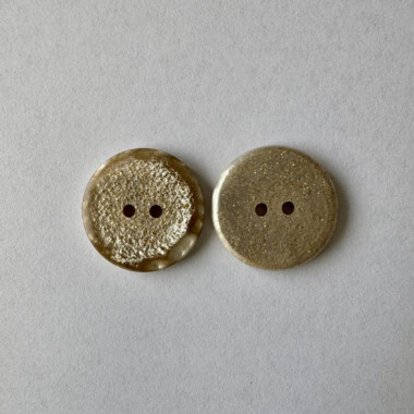 Bouton crème pailleté 22 mm - Découvrez des centaines de modèles !