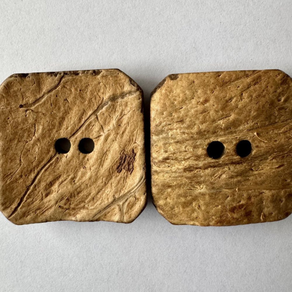 Bouton carré effet bois 35 mm - Découvrez des centaines de modèles !