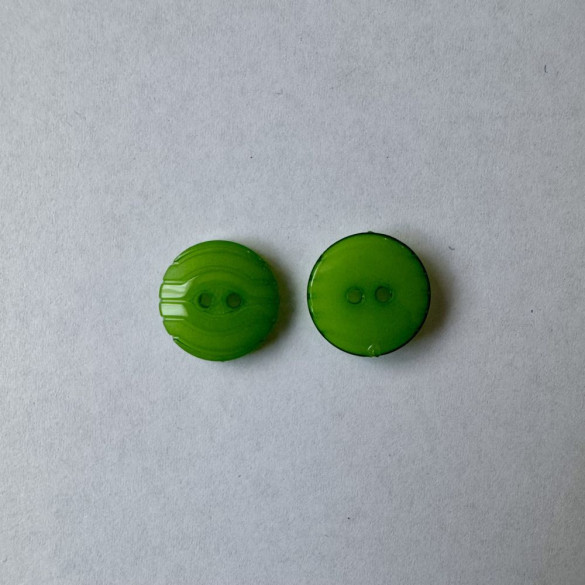 Bouton vert à rayures 15 mm - Découvrez des centaines de modèles !