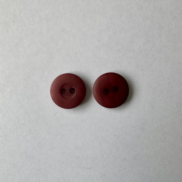 Bouton rouge foncé 15 mm - Découvrez des centaines de modèles !