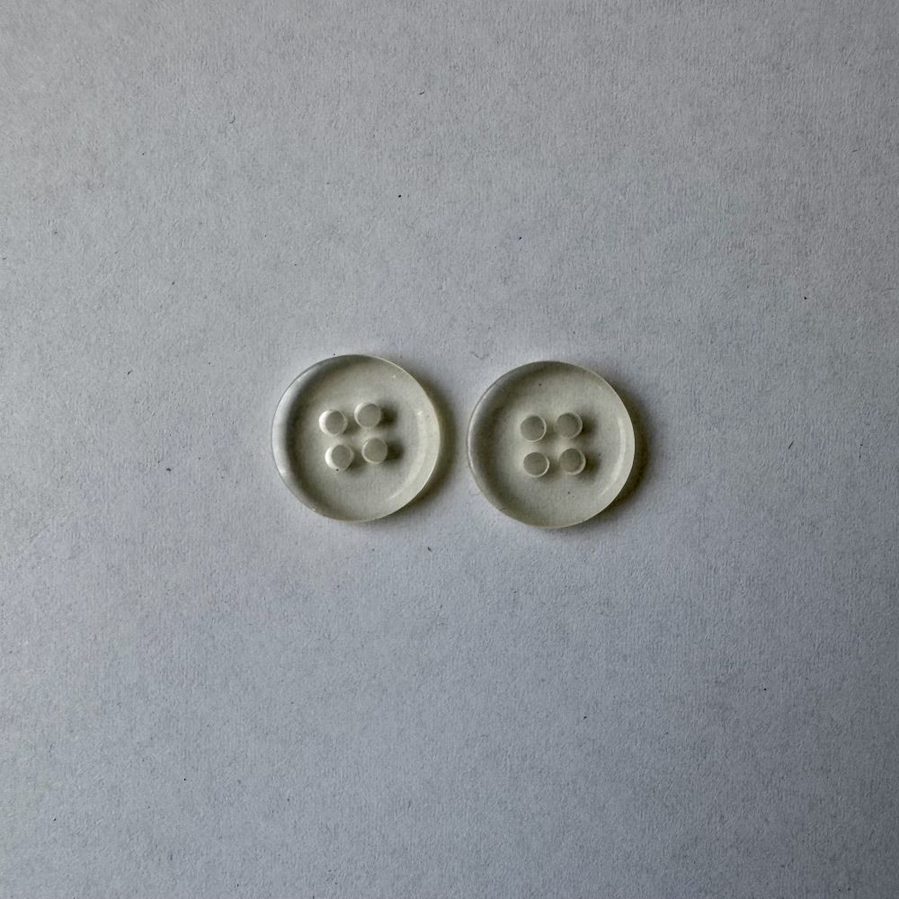Bouton blanc transparent 14 mm - Découvrez des centaines de modèles !