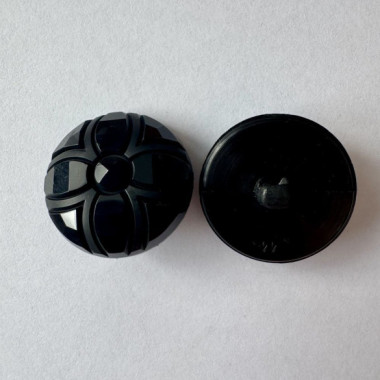 Bouton noir fantaisie à queue 30 mm - Découvrez des centaines de modèles !
