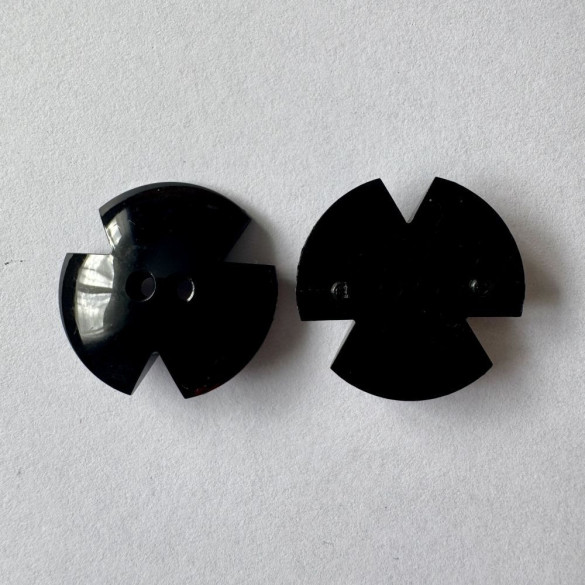 Bouton noir fantaisie 28 mm - Découvrez des centaines de modèles !