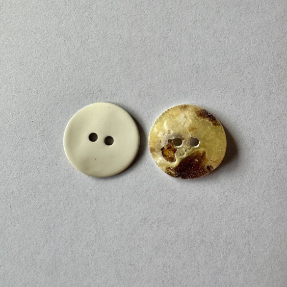 Bouton blanc nacré 20 mm - Découvrez des centaines de modèles !