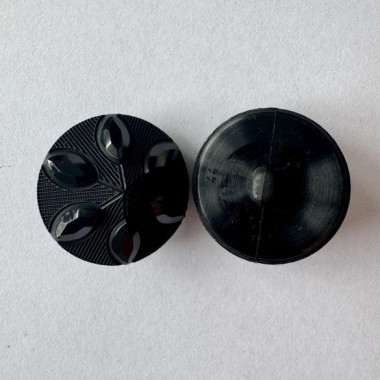 Bouton noir avec flocon 30 mm - Découvrez des centaines de modèles !