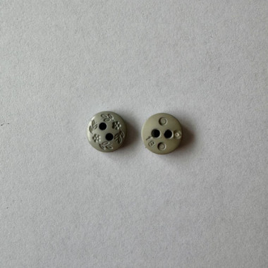 Bouton gris avec fleurs 11 mm - Découvrez des centaines de modèles !