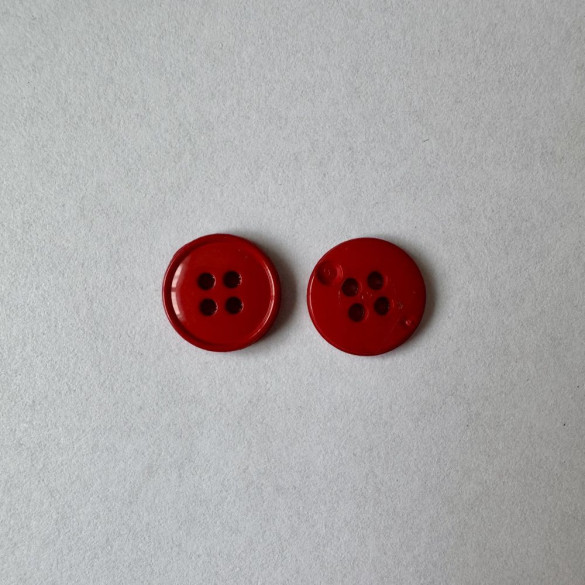 Bouton rouge foncé 15 mm - Découvrez des centaines de modèles !