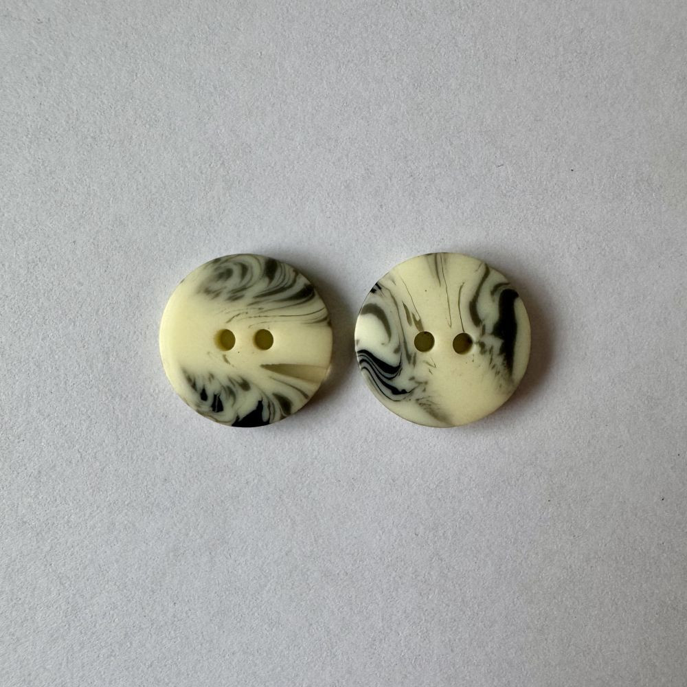 Bouton crème et noir marbré 18 mm - Découvrez des centaines de modèles !