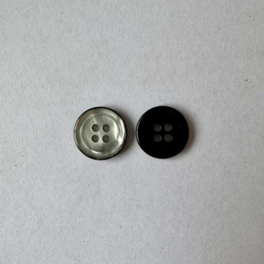 Bouton gris et noir 14 mm - Découvrez des centaines de modèles !