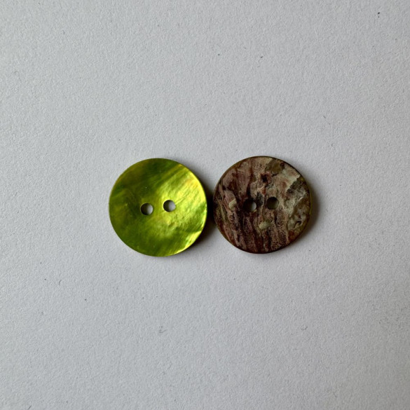 Bouton vert nacré 17 mm - Découvrez des centaines de modèles !
