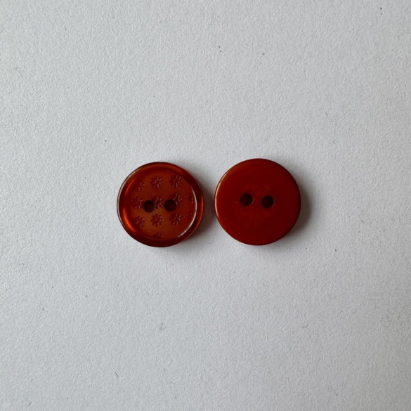 Bouton marron avec fleurs 15 mm - Découvrez des centaines de modèles !