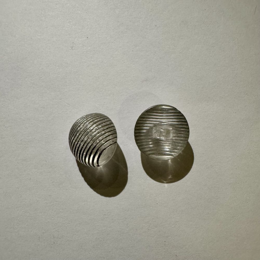 Bouton boule gris rayé 16 mm - Découvrez des centaines de modèles !
