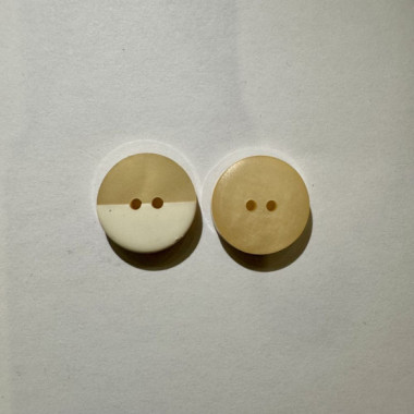 Bouton crème et blanc 18 mm - Découvrez des centaines de modèles !