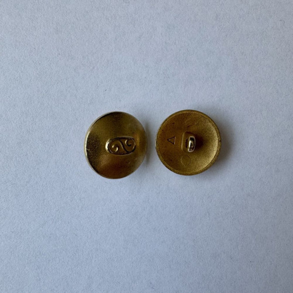 Bouton métallique doré à queue 17 mm - Découvrez des centaines de modèles !