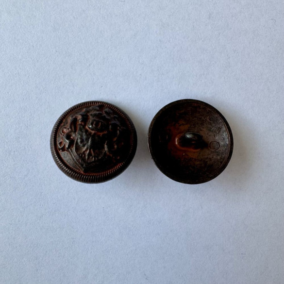 Bouton métallique avec armoiries 26 mm - Découvrez des centaines de modèles !