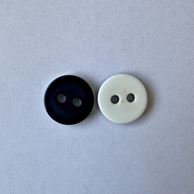 Bouton noir et blanc 20 mm - Découvrez des centaines de modèles !