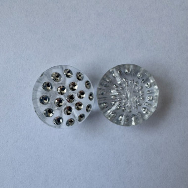 Bouton transparent à strass 25 mm - Découvrez des centaines de modèles !