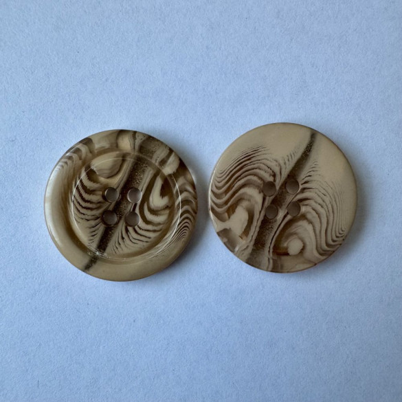 Bouton marron clair marbré 30 mm - Découvrez des centaines de modèles !