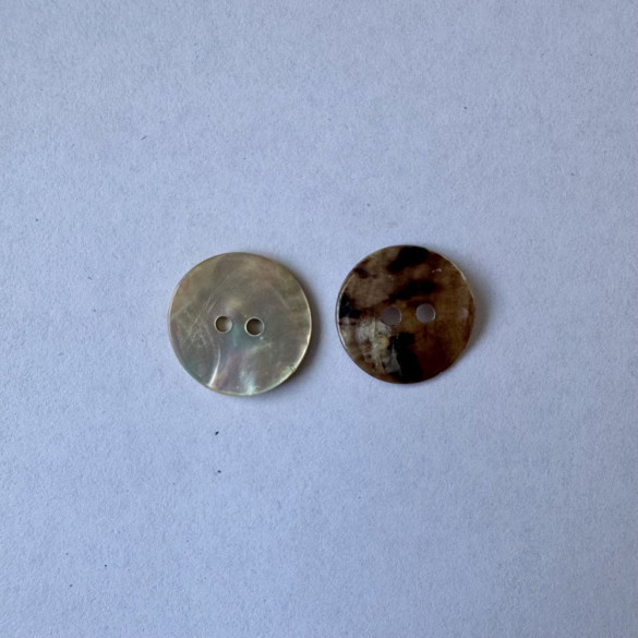 Bouton blanc nacré 17 mm - Découvrez des centaines de modèles !