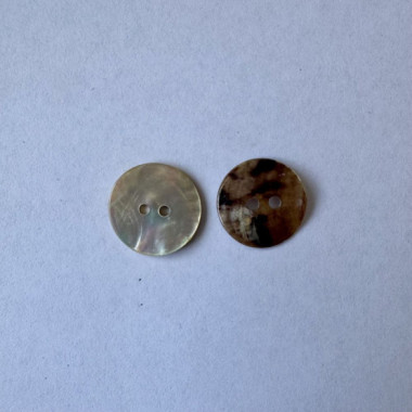 Bouton blanc nacré 17 mm - Découvrez des centaines de modèles !