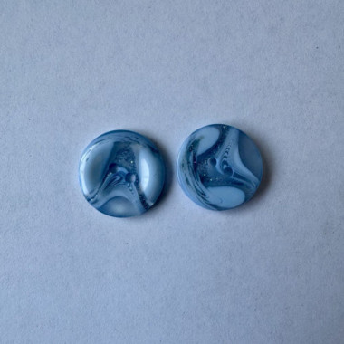 Bouton bleu clair à paillettes 19 mm - Découvrez des centaines de modèles !