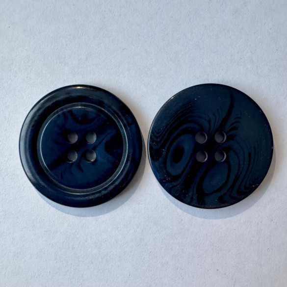 Bouton bleu marine marbré 33 mm - Découvrez des centaines de modèles !