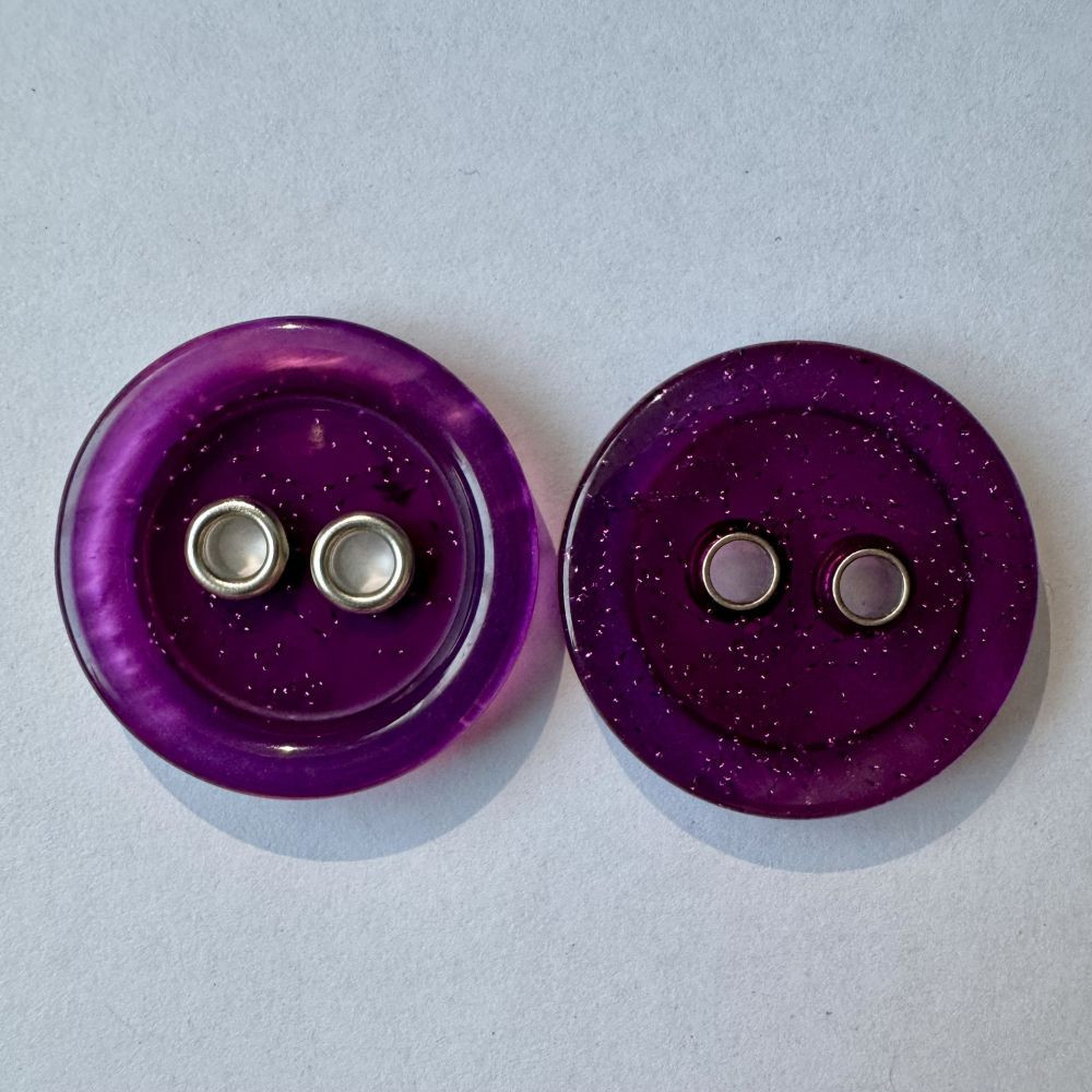 Bouton violet pailleté 33 mm - Découvrez des centaines de modèles !