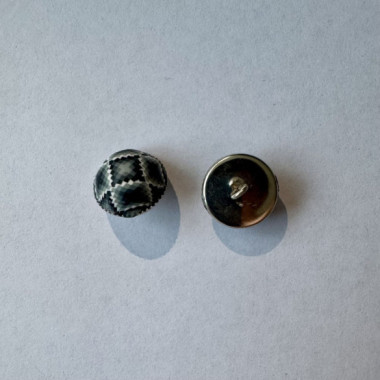 Bouton noir et gris à queue 15 mm - Découvrez des centaines de modèles !
