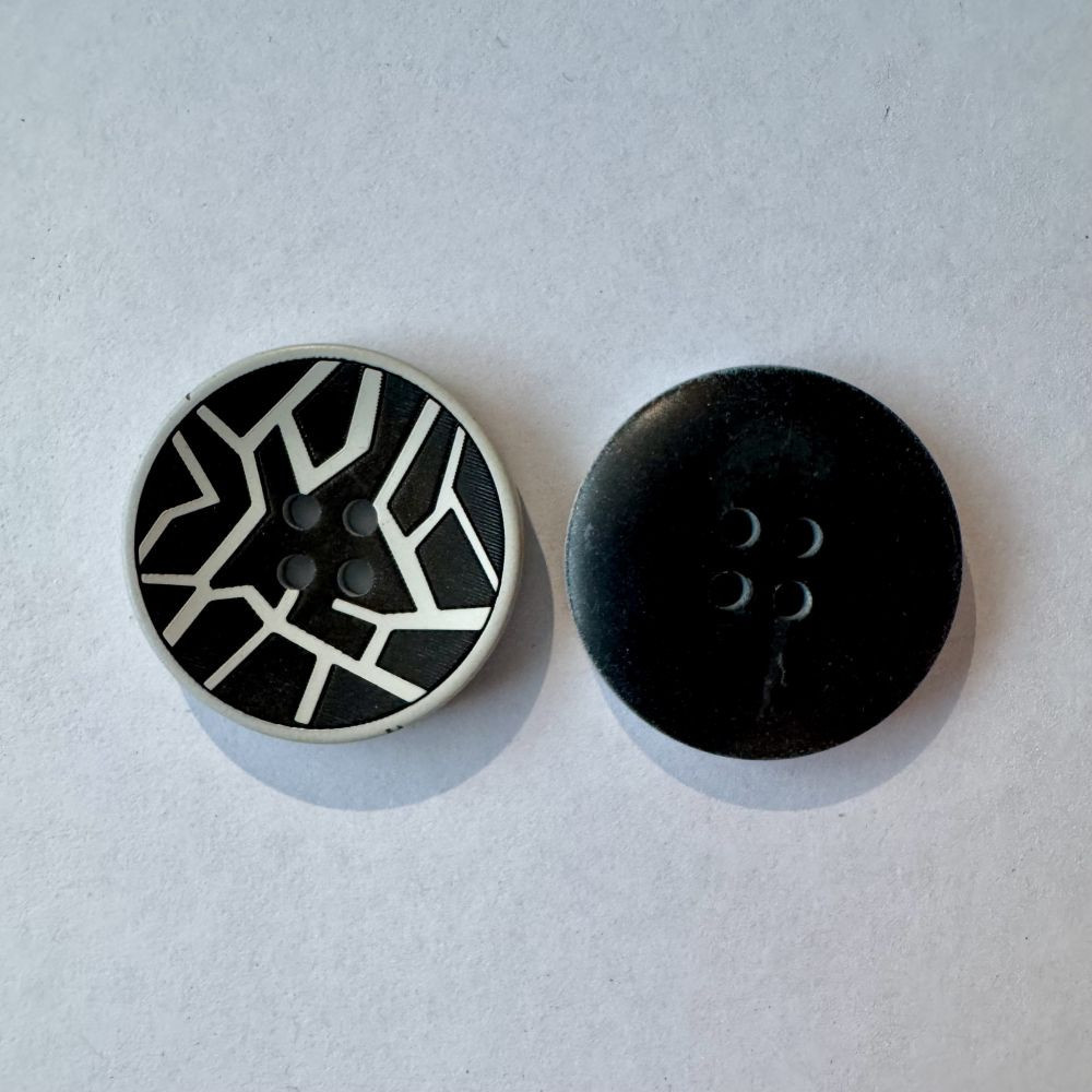Bouton noir et gris 27 mm - Découvrez des centaines de modèles !