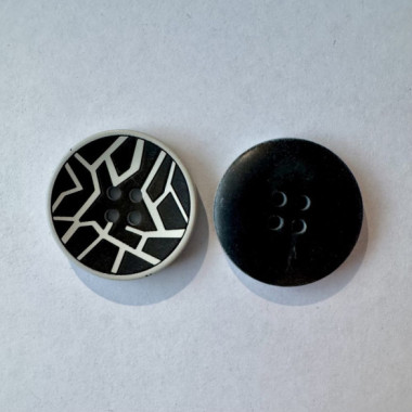 Bouton noir et gris 27 mm - Découvrez des centaines de modèles !