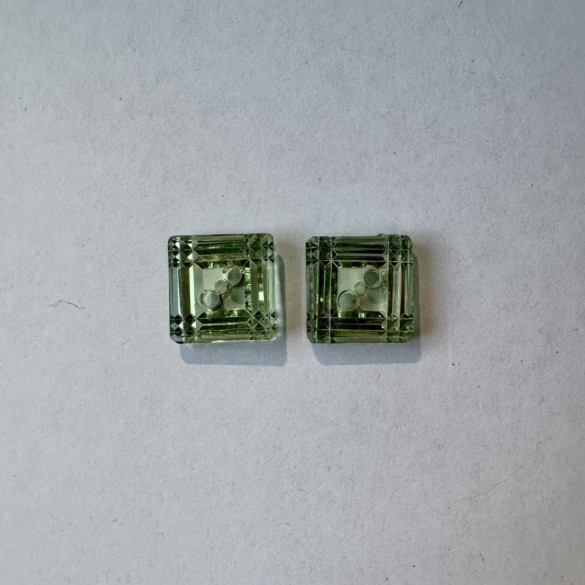 Bouton carré vert 14 mm - Découvrez des centaines de modèles !