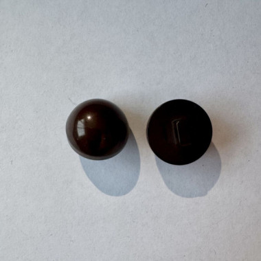 Bouton boule marron 20 mm - Découvrez des centaines de modèles !