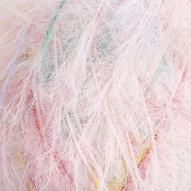 Ricorumi Furry Furry Print – Fil duveteux imprimé pour amigurumis