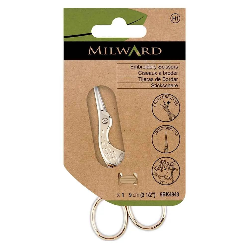 Ciseaux à broder cigogne Milward