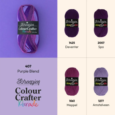 Fil anti-boulochage Scheepjes Colour Crafter Parade