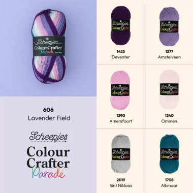 Fil anti-boulochage Scheepjes Colour Crafter Parade