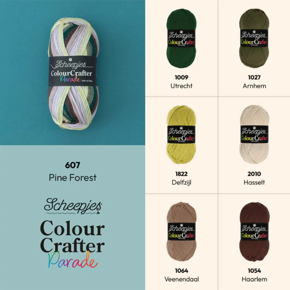 Fil anti-boulochage Scheepjes Colour Crafter Parade